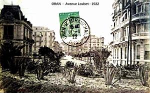 Oran - Avenue Loubet - 1922